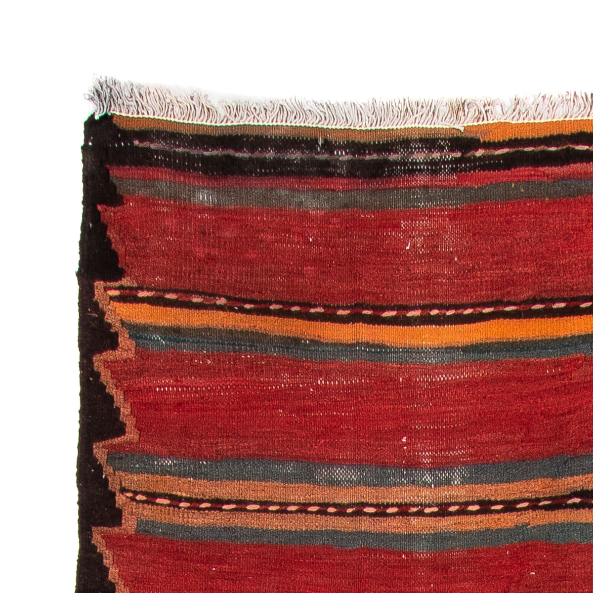 Kilim ancien Tapis 145x375cm
