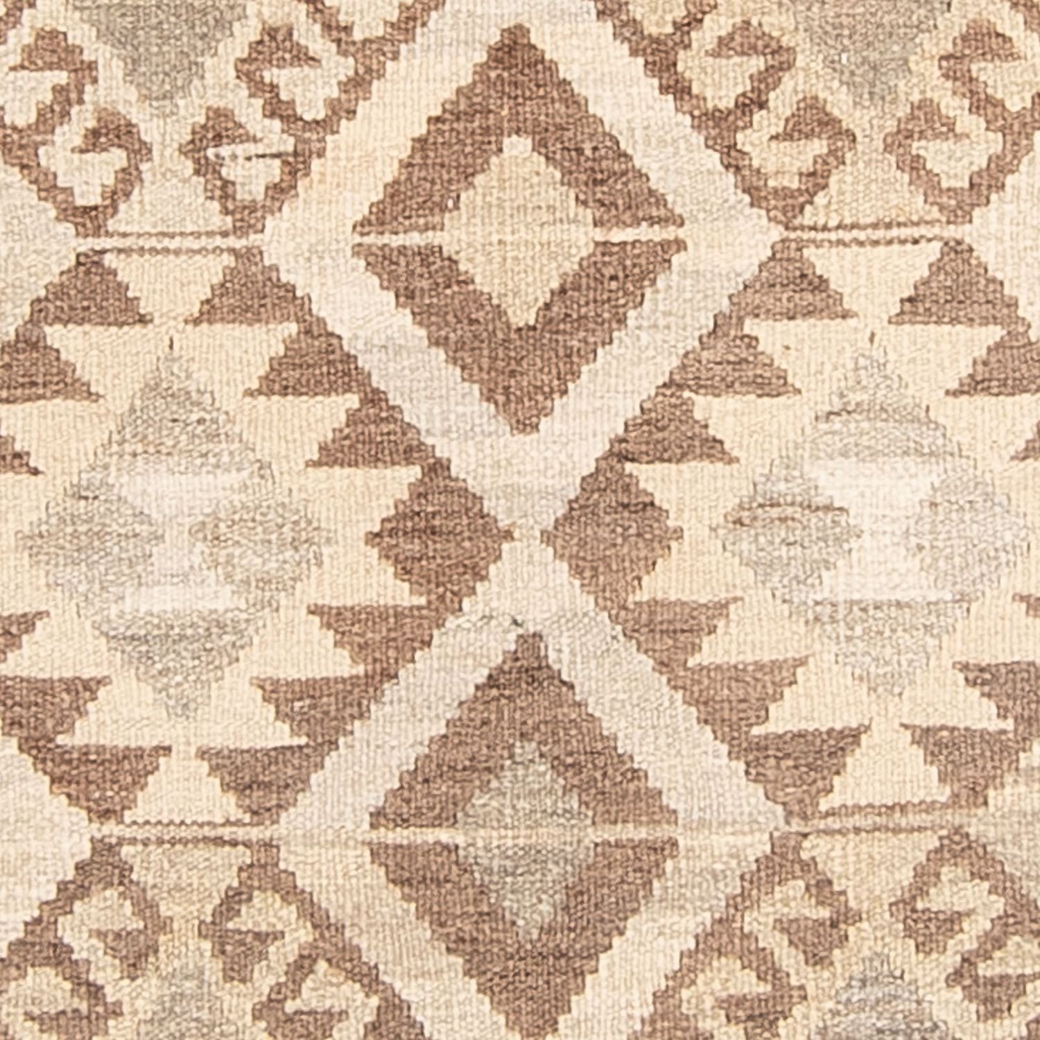 Tapis Kelim - Splash - 193 x 157 cm - naturel