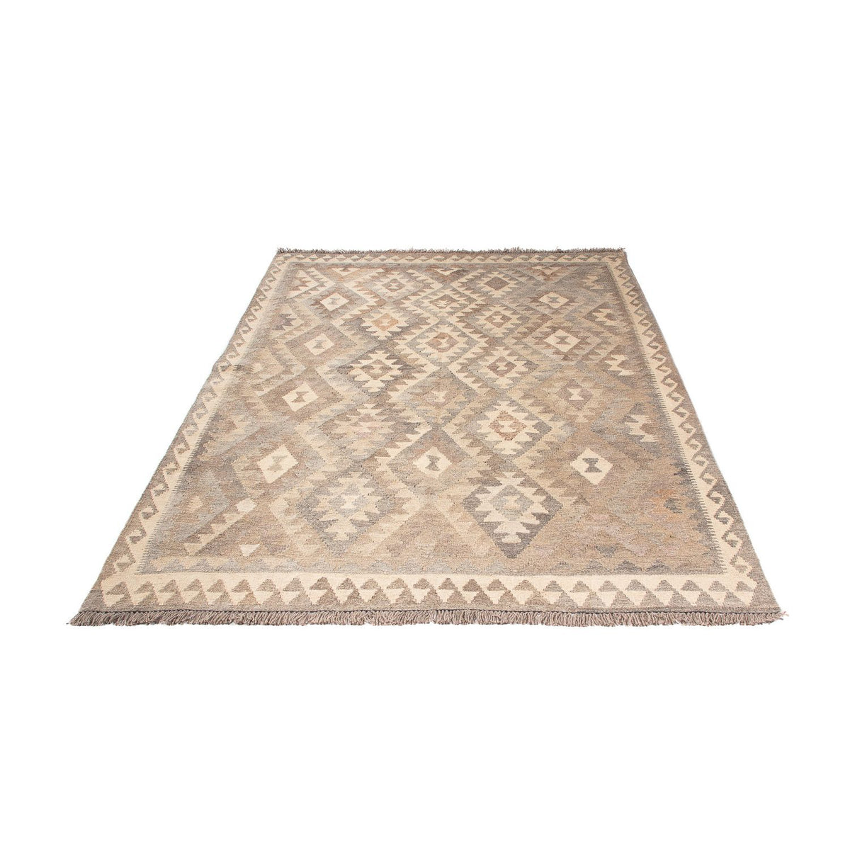 Tapis Kelim - Tendance - 205 x 151 cm - beige