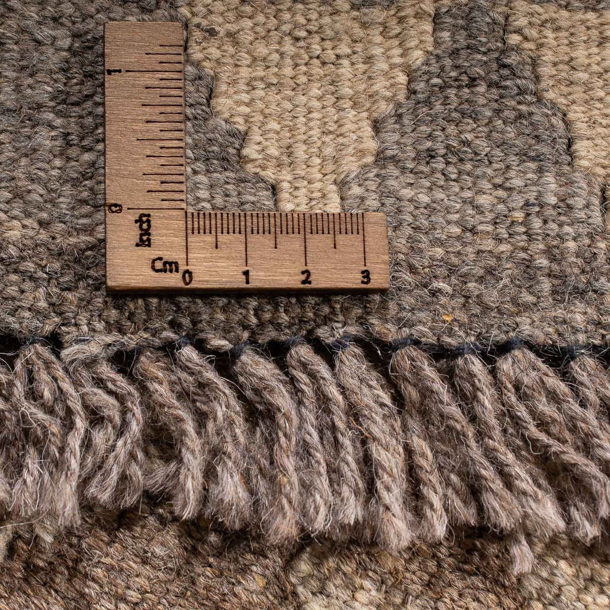 Tapis Kelim - Tendance - 205 x 151 cm - beige