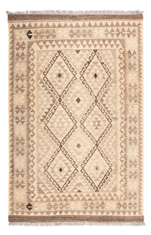 Tapis Kelim - Splash - 190 x 130 cm - beige