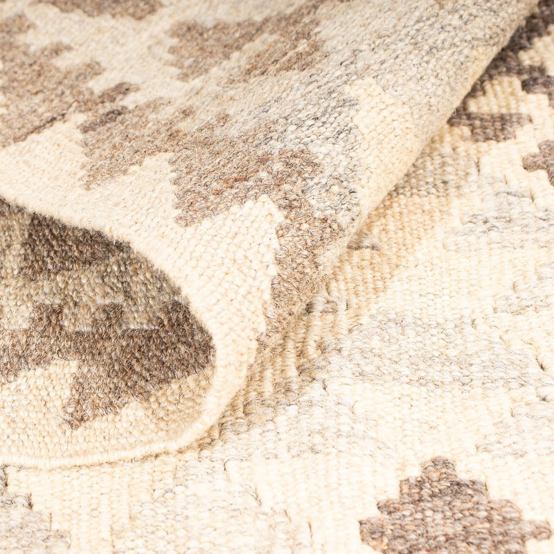 Tapis Kelim - Splash - 190 x 130 cm - beige