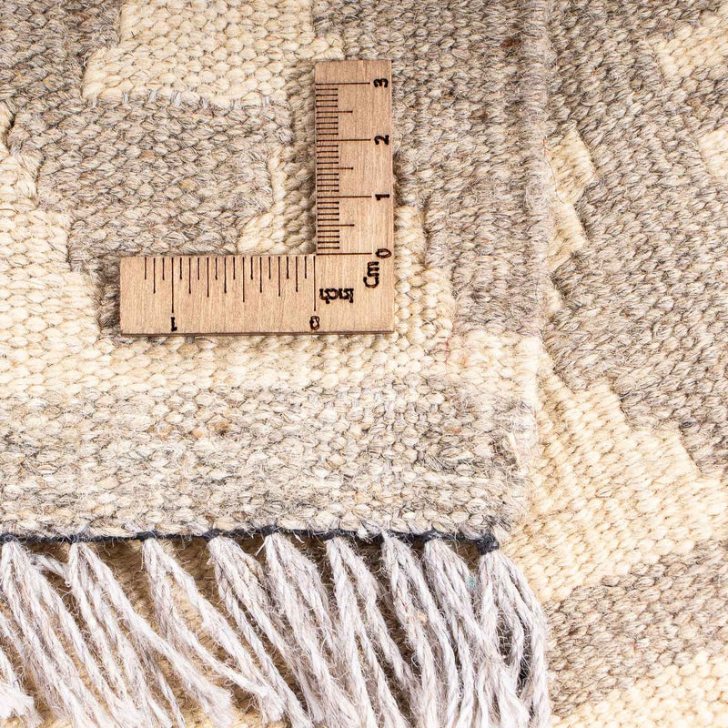 Tapis Kelim - Splash - 182 x 115 cm - beige
