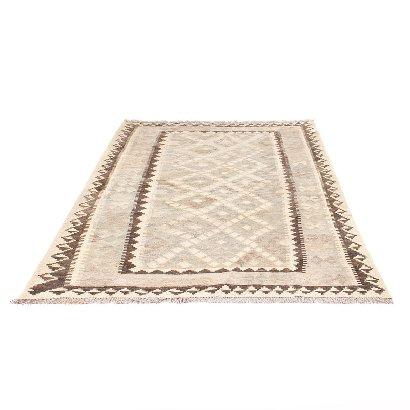Tapis Kelim - Splash - 196 x 134 cm - naturel
