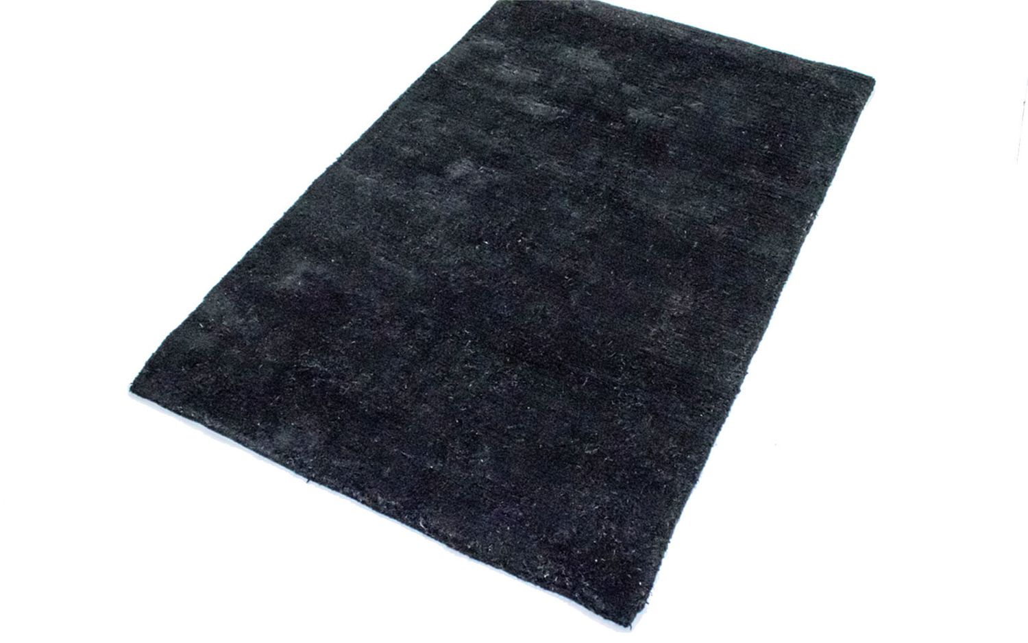 Tapis en laine - 120 x 75 cm - bleu