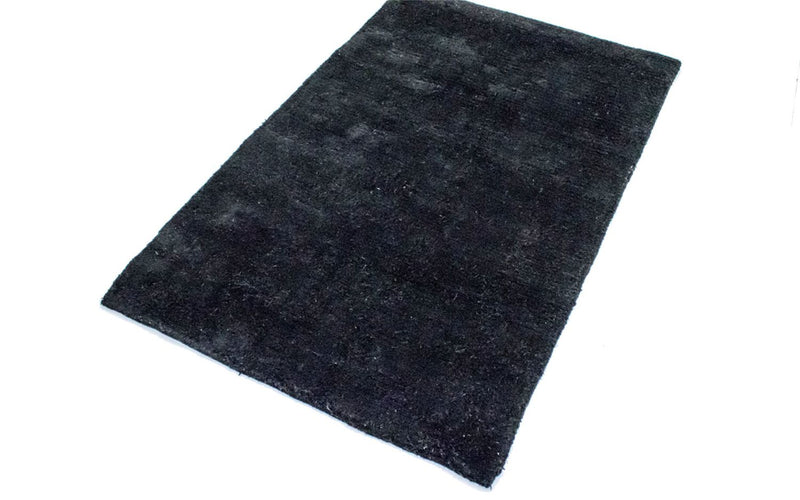 Tapis en laine - 120 x 75 cm - bleu