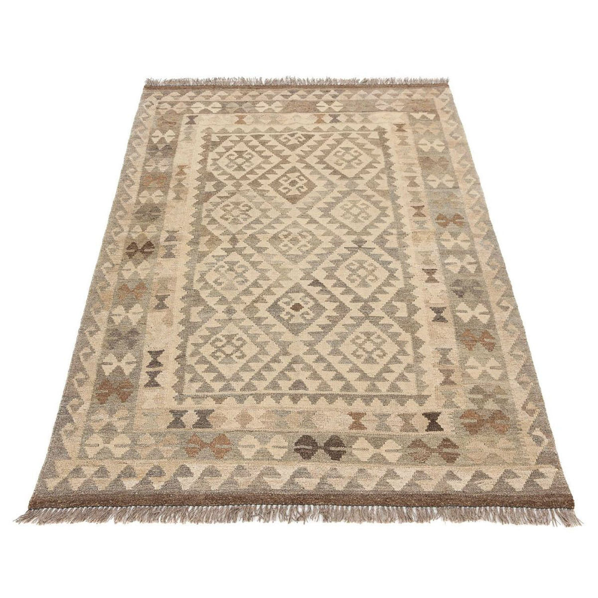 Tapis Kelim - Splash - 178 x 127 cm - multicolore