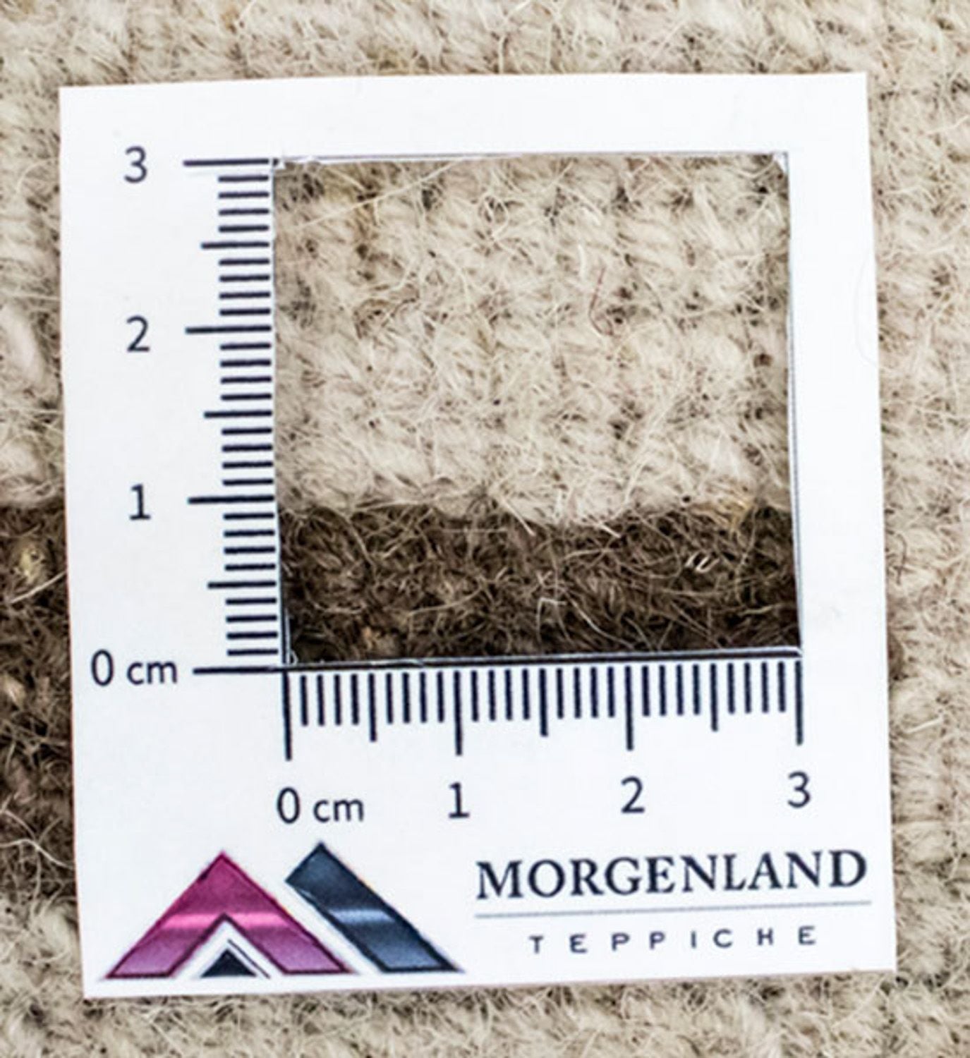 Tapis Népalais - 180 x 125 cm - beige