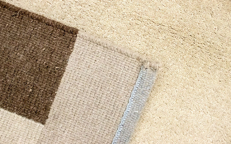 Tapis Népalais - 180 x 125 cm - beige