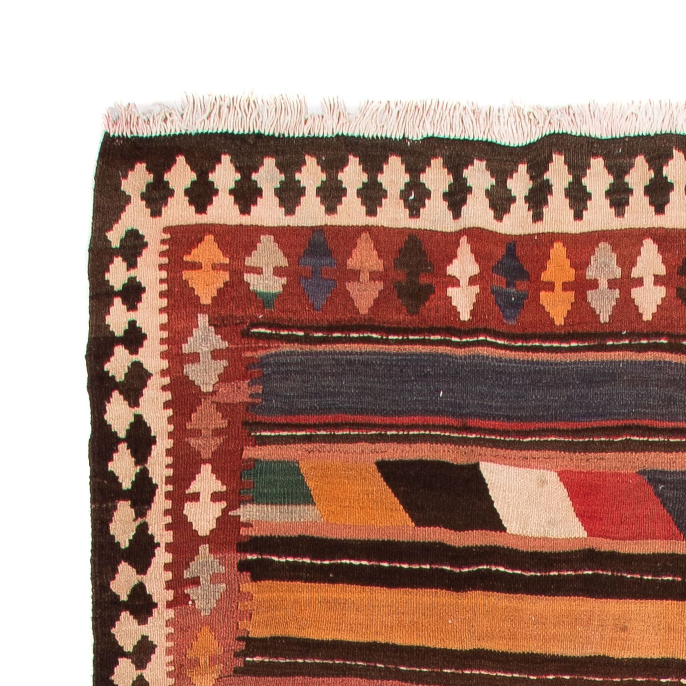 Kilim ancien Tapis 390x170cm