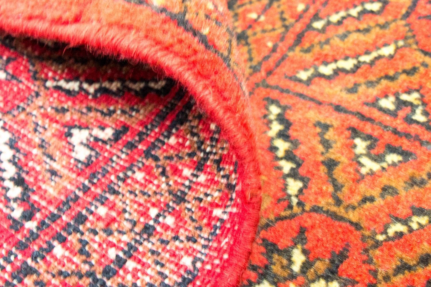 Tapis Turkaman - 146 x 103 cm - rouge