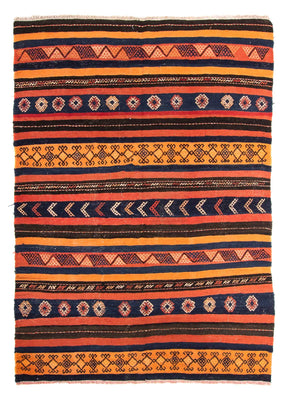 Tapis Kelim - Vieux - 210 x 157 cm - multicolore