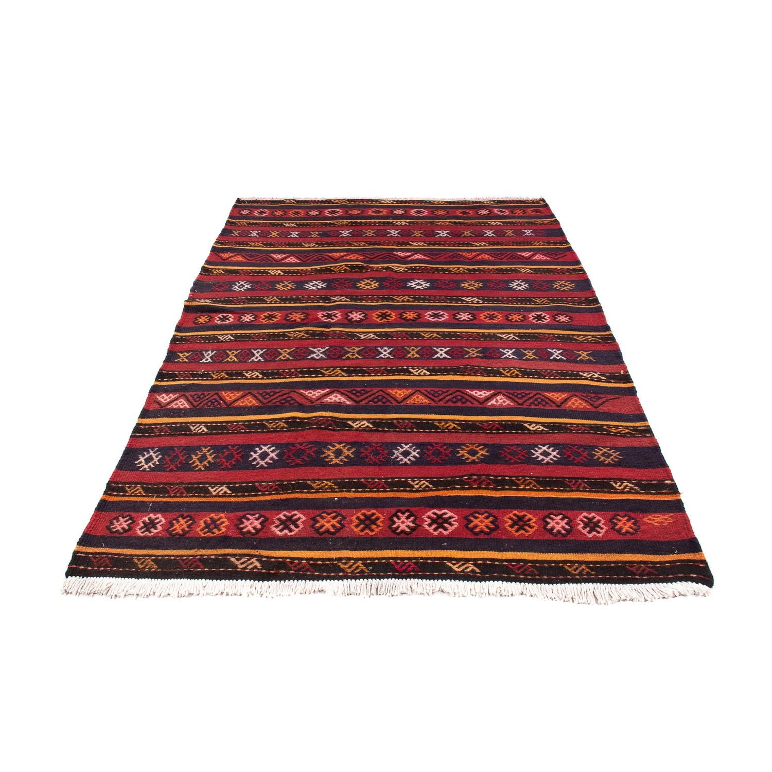 Tapis Kelim - Vieux - 210 x 140 cm - multicolore
