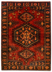 Tapis persan - Nomadic - 157 x 113 cm - rouille