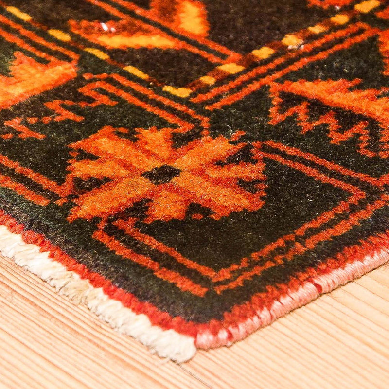Tapis persan - Nomadic - 157 x 113 cm - rouille