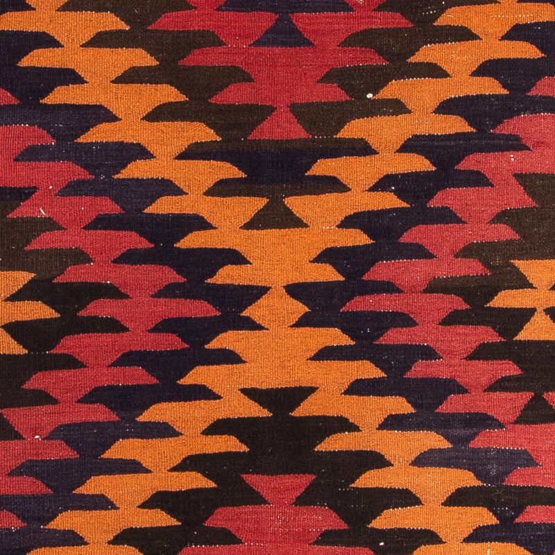Tapis de couloir Tapis Kelim - Vieux - 395 x 150 cm - multicolore