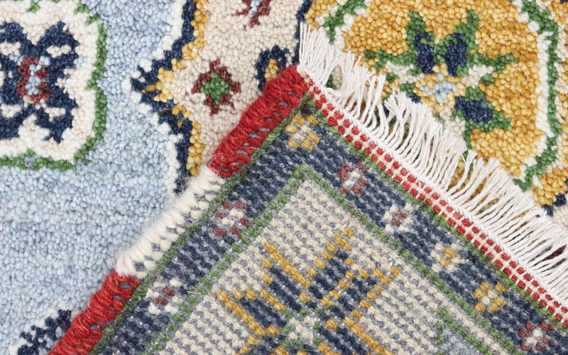 Tapis de couloir Tapis oriental - 300 x 82 cm - bleu clair