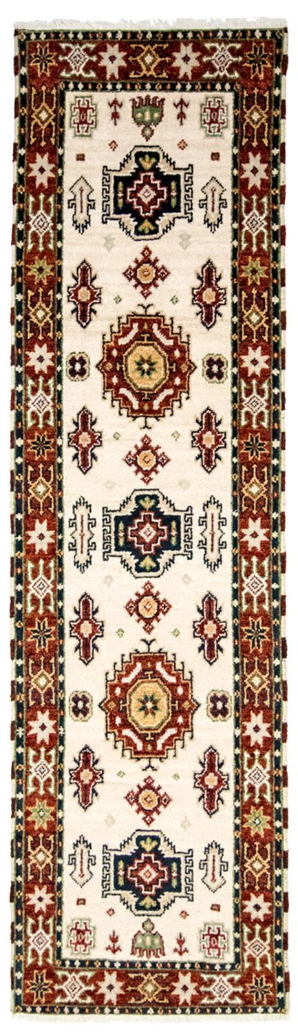 Tapis de couloir Tapis oriental - 296 x 84 cm - beige
