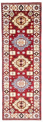 Tapis de couloir Tapis oriental - 250 x 85 cm - rouge