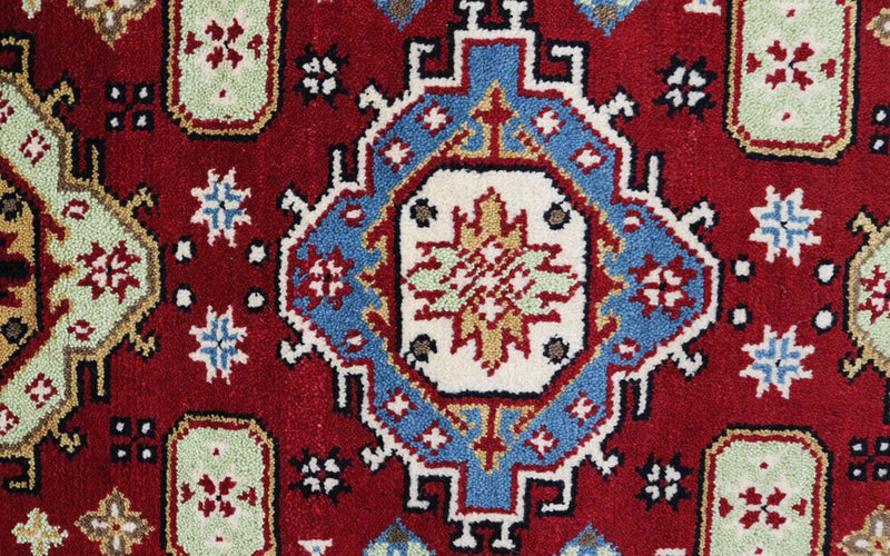 Tapis de couloir Tapis oriental - 250 x 85 cm - rouge