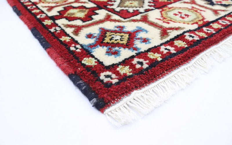 Tapis de couloir Tapis oriental - 250 x 85 cm - rouge