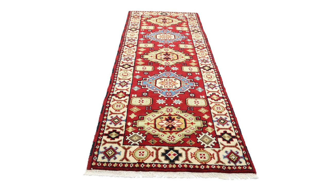 Tapis de couloir Tapis oriental - 250 x 85 cm - rouge