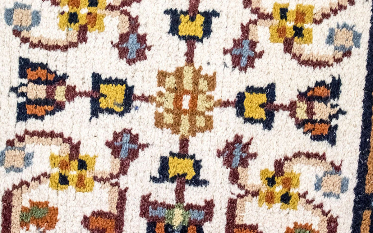 Tapis oriental - 90 x 60 cm - beige