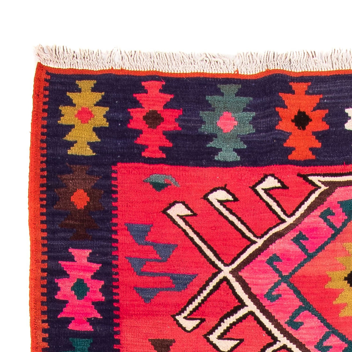 Tapis Kelim - Vieux - 250 x 150 cm - multicolore