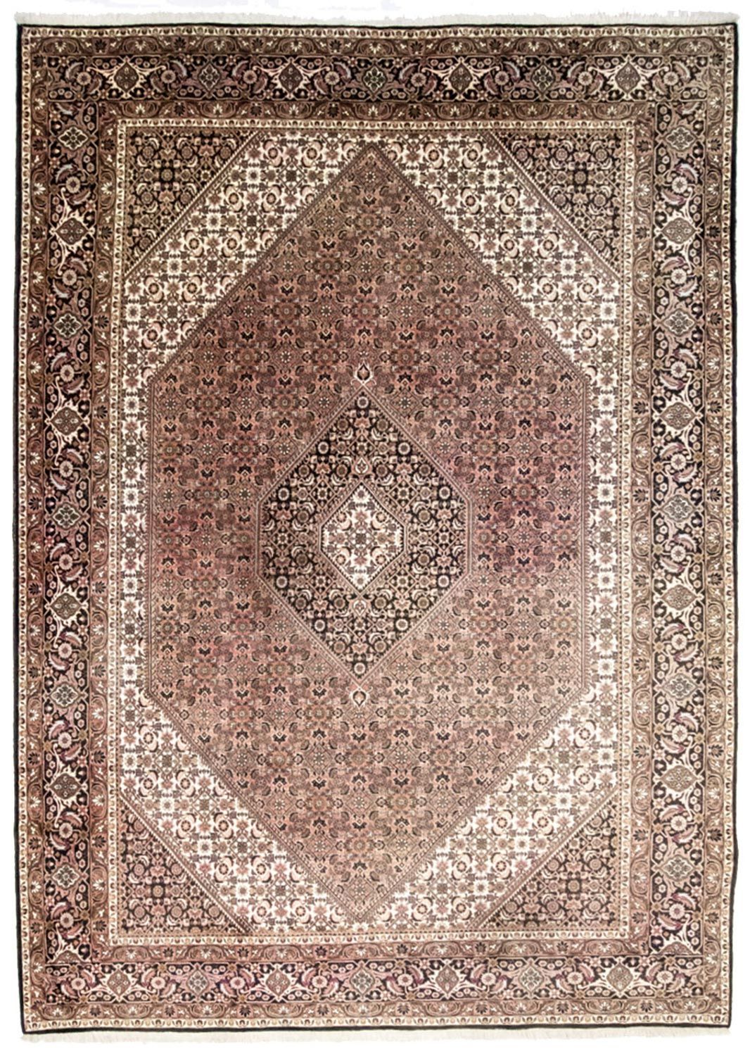 Tapis persan - Bidjar - 350 x 250 cm - marron