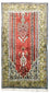 Tapis en soie - Kayseri - 137 x 77 cm - rouge
