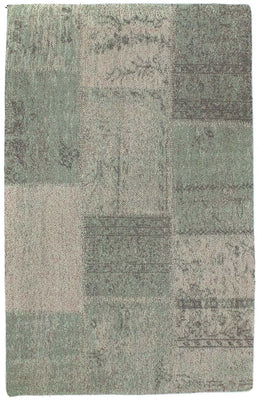 Tapis patchwork - 94 x 62 cm - multicolore