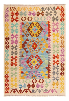 Tapis Kelim - Splash - 146 x 100 cm - multicolore