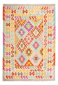 Tapis Kelim - Splash - 178 x 123 cm - multicolore