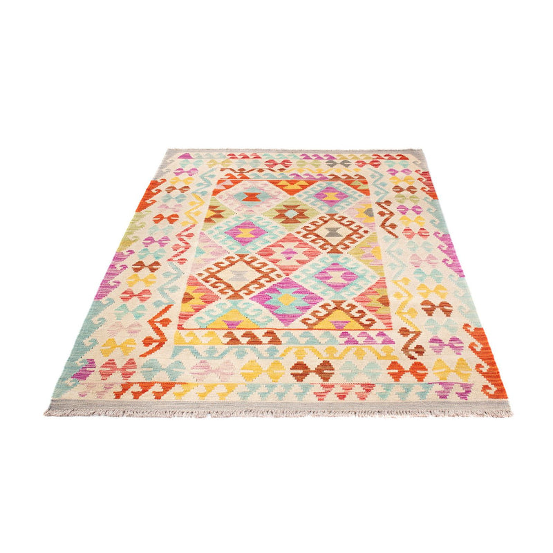 Tapis Kelim - Splash - 178 x 123 cm - multicolore