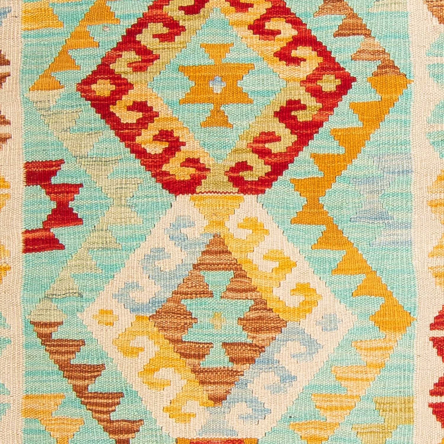 Tapis Kelim - Splash - 152 x 101 cm - multicolore