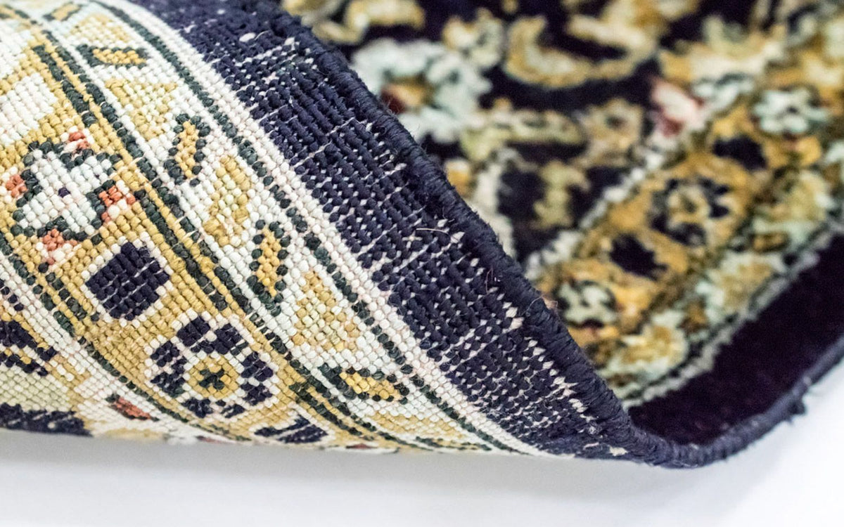 Tapis en soie - Kayseri - 155 x 110 cm - rouille