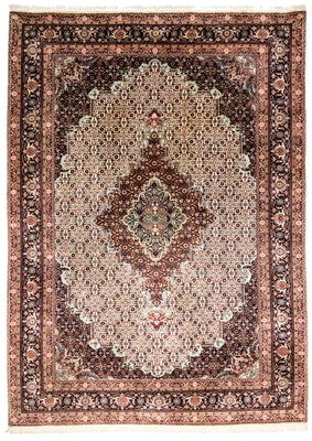 Tapis persan - Bidjar - 296 x 210 cm - bleu