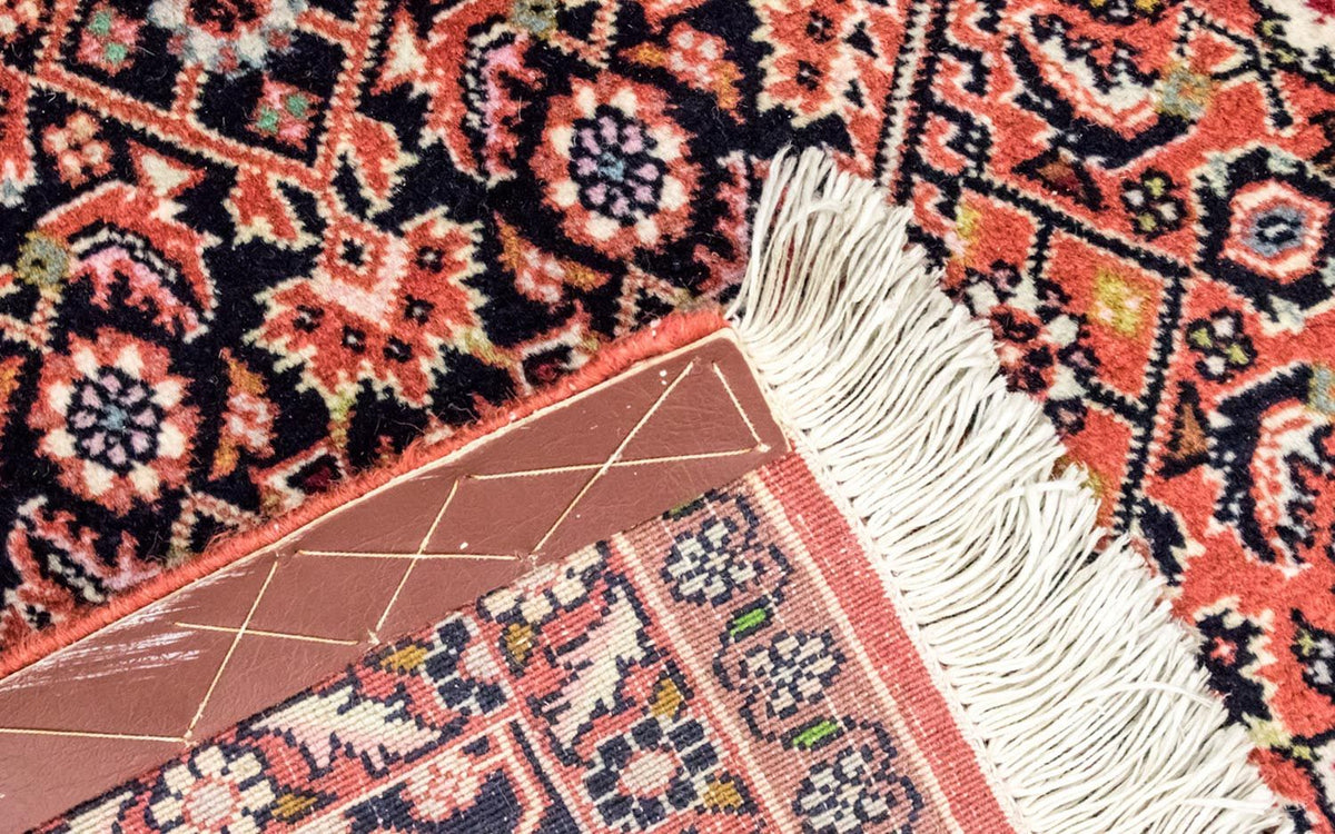 Tapis persan - Bidjar - 235 x 178 cm - rouge clair