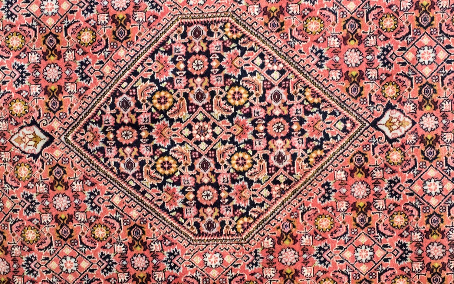 Tapis persan - Bidjar - 255 x 170 cm - rouge clair
