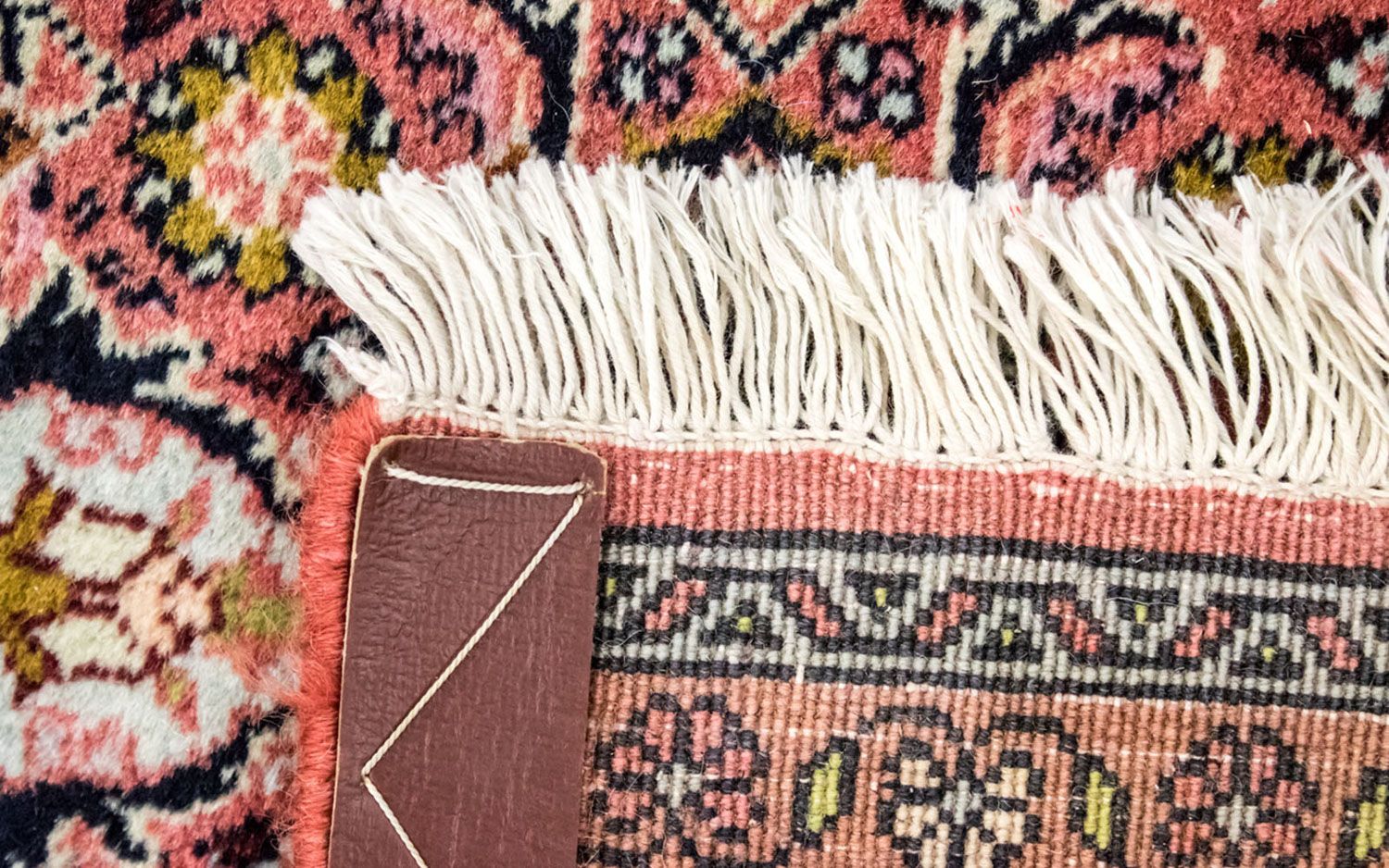 Tapis persan - Bidjar - 255 x 170 cm - rouge clair