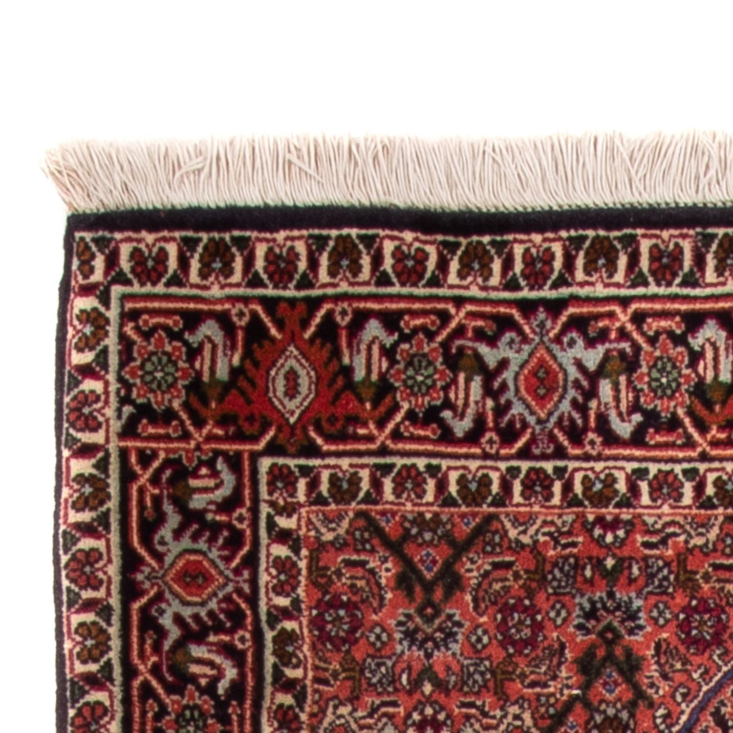 Tapis de couloir Tapis persan - Bidjar - 205 x 76 cm - bleu foncé