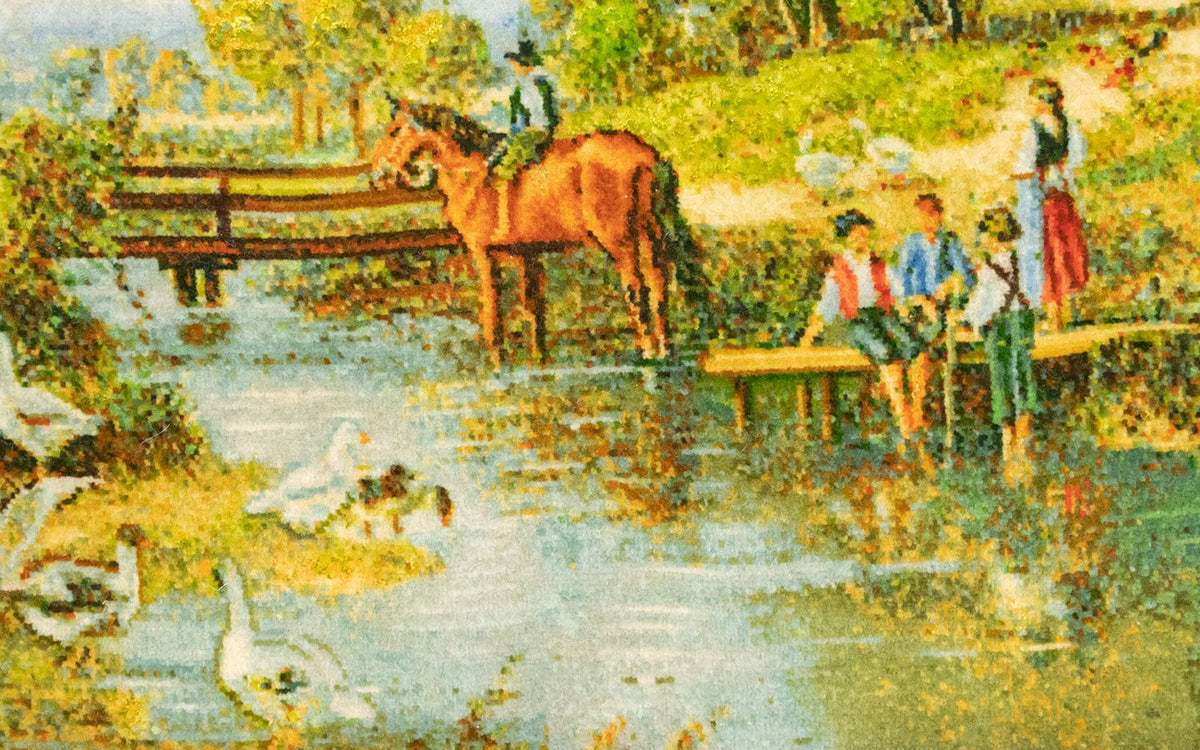 Tapisserie - 116 x 84 cm - multicolore