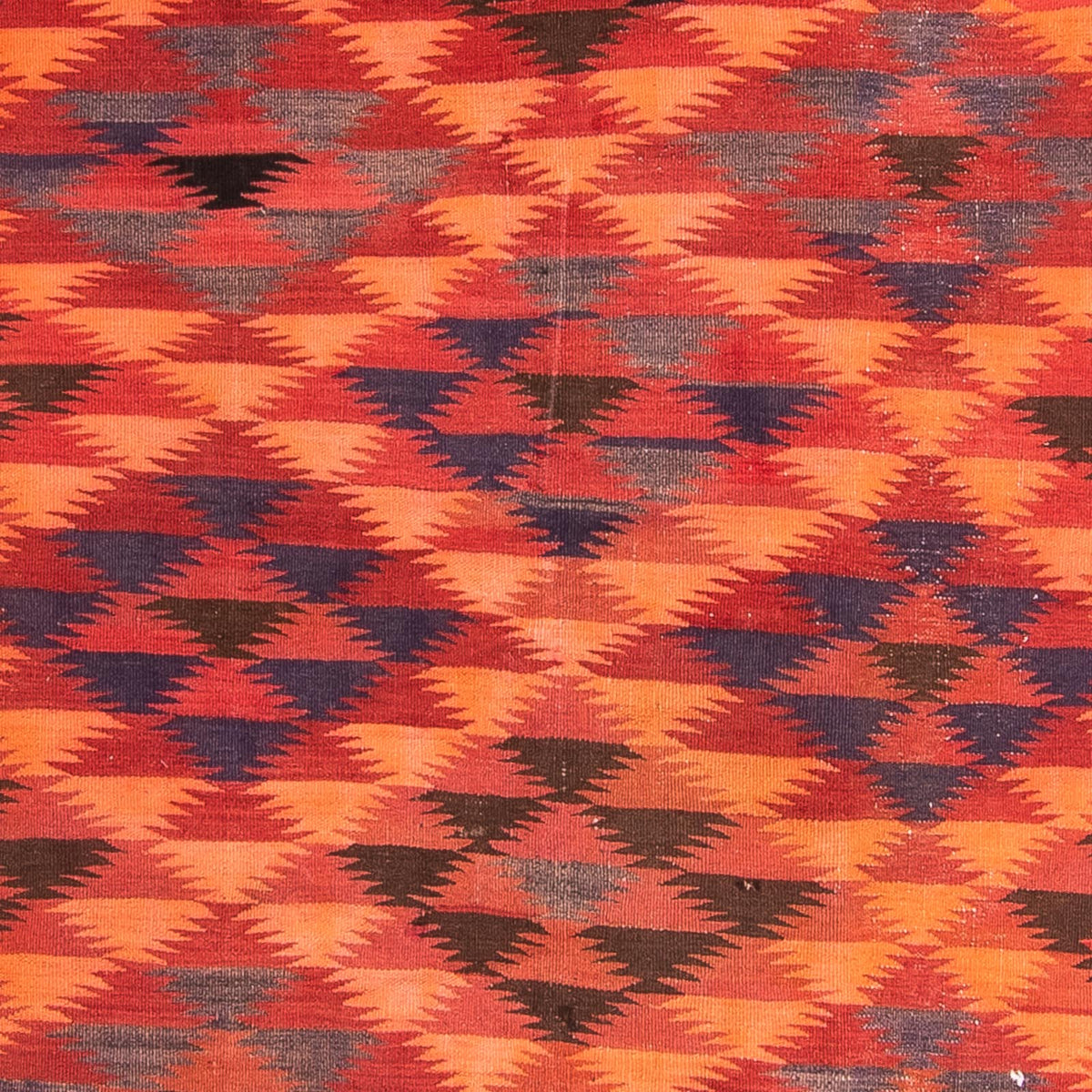 Tapis de couloir Tapis Kelim - Vieux - 365 x 148 cm - multicolore