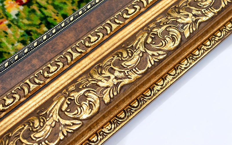 Tapisserie carré  - 116 x 95 cm - multicolore