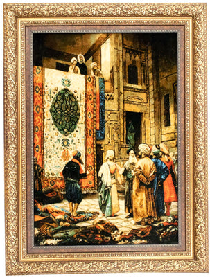 Tapisserie carré  - 103 x 80 cm