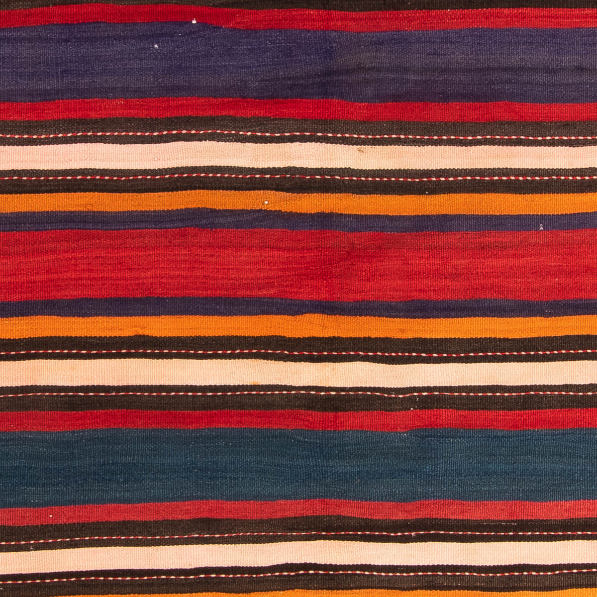 Tapis Kelim - Vieux - 215 x 180 cm - multicolore