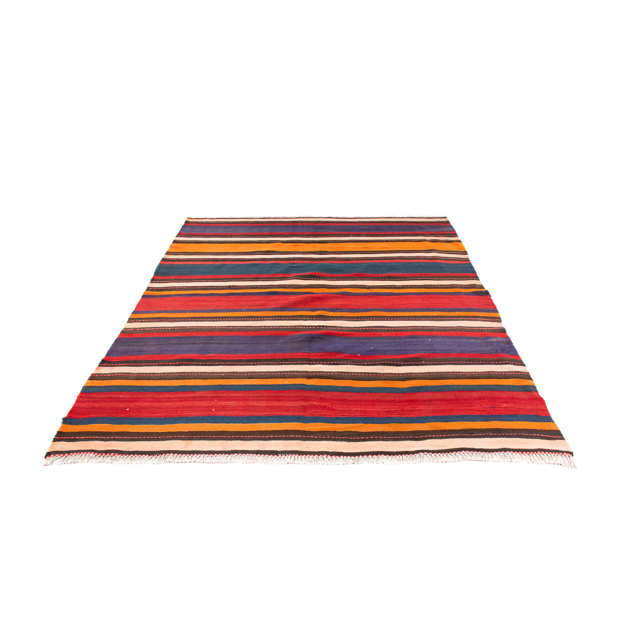 Tapis Kelim - Vieux - 215 x 180 cm - multicolore