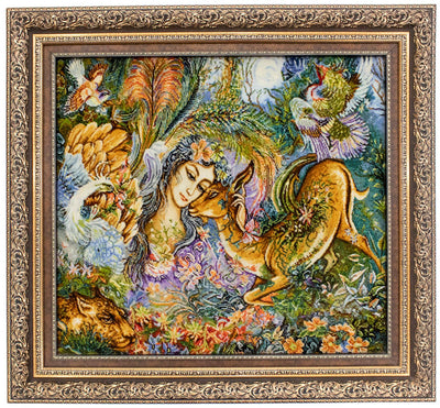 Tapisserie 90x95cm - Tapis oriental