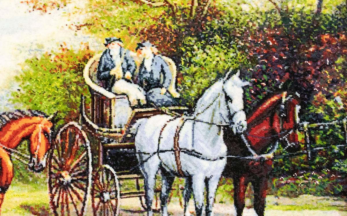 Tapisserie carré  - 98 x 78 cm