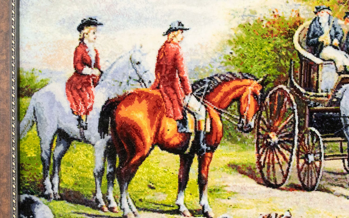 Tapisserie carré  - 98 x 78 cm